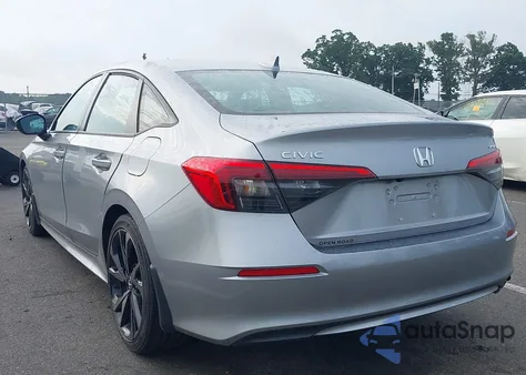 2022 Honda Civic Sport из США, поврежденный, VIN 2HGFE2F52NH584061